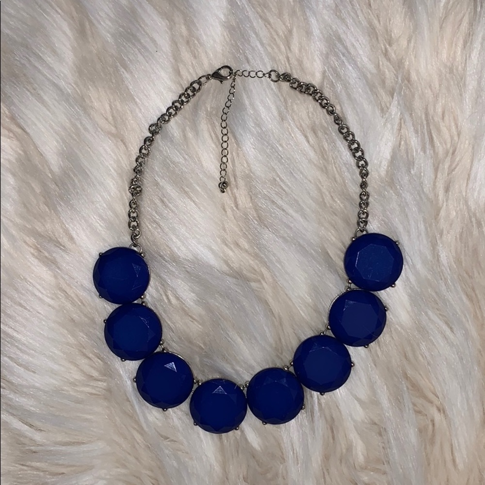 Blue necklace
